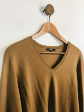 Load image into Gallery viewer, Uniqlo Women's Wool V-Neck Jumper | L UK14 | Brown
