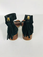 Load image into Gallery viewer, Steve Madden Women's Suede Sandals | UK6 | Black