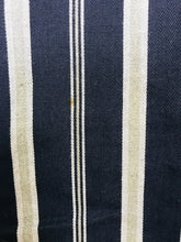 Load image into Gallery viewer, Aquascutum Men’s Stipe Suit Jacket Blazer | 44 XL | Navy Blue