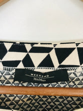 Load image into Gallery viewer, Weekend Max Mara Women's Patterned Panelled T-Shirt | UK16 | Brown