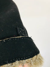 Load image into Gallery viewer, Armani Jeans Men’s Fur Lined Shearling Coat Jacket | 50 M | Black