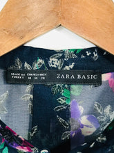 Load image into Gallery viewer, Zara Women's Floral Long Sleeve Blouse | M UK10-12 | Multicoloured