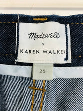 Load image into Gallery viewer, Madewell Women's Distressed Wide Leg Jeans | 25 UK6-8 | Blue
