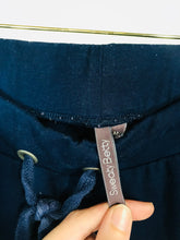 Load image into Gallery viewer, Sweaty Betty Women's Cropped Sports Running Gym Bottoms | M UK10-12 | Blue