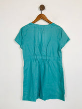 Load image into Gallery viewer, Boden Women's Linen Embroidered Blouse | UK12 | Green