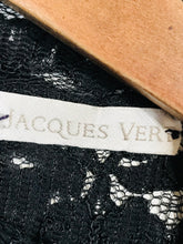 Load image into Gallery viewer, Jacques Vert Women's Lace Long Sleeve Shirt Dress | UK12 | Black