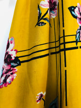 Load image into Gallery viewer, Innocence Women's Floral Shirt Dress | UK14 | Yellow