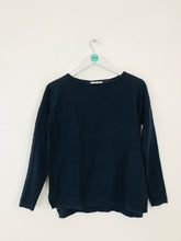 Load image into Gallery viewer, White Stuff Women’s Crew Neck Jumper | UK10 | Navy Blue