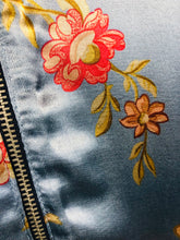 Load image into Gallery viewer, Zara Women's Floral Satin Bomber Jacket | S UK8 | Multicoloured