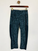 Load image into Gallery viewer, Sweaty Betty Women's Capri Leggings Sports Bottoms | S UK8 | Blue
