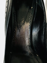 Load image into Gallery viewer, Armani Women's Leather Court Heels | 38.5 UK5.5 | Black