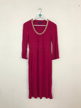 Load image into Gallery viewer, Boden Women’s Empire Line Jersey Maxi Dress | UK 10 | Pink