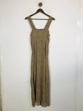 Load image into Gallery viewer, Topshop Women's Leopard Print Button-Up Maxi Dress | UK10 | Multicoloured