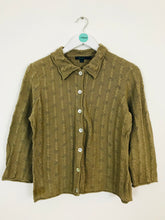 Load image into Gallery viewer, Boden Women’s Cottage Style Cable Knit Cardigan | UK 14 | Brown