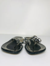 Load image into Gallery viewer, Holster Women's Boho Flip Flop Sandals | EU38 UK5 | Black