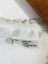 Load image into Gallery viewer, Cooperative Urban Outfitters Women's Boho Lace Blouse | M UK10-12 | White