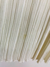 Load image into Gallery viewer, Zara Women's Ribbed Maxi Skirt | M UK10-12 | White