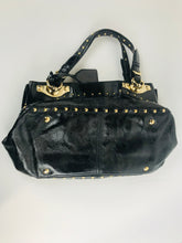 Load image into Gallery viewer, DKNY Women's Leather Studded Shoulder Bag | OS | Black