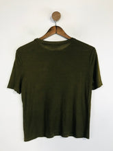 Load image into Gallery viewer, Zara Women's T-Shirt | M UK10-12 | Green