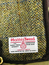Load image into Gallery viewer, Harris Tweed Women's Check Gingham Tweed Crossbody Bag | OS | Green