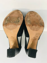 Load image into Gallery viewer, Kat Maconie Women's Leather Smart Heels  | EU37 UK4 | Black