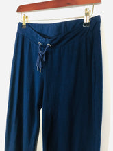 Load image into Gallery viewer, Sweaty Betty Women's Cropped Sports Running Gym Bottoms | M UK10-12 | Blue