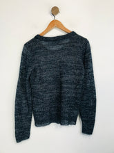 Load image into Gallery viewer, Brora Women's Striped Mohair Jumper | UK10 | Blue