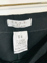 Load image into Gallery viewer, Decollage Women's Crop Smart Trousers | T4 UK14 | Black