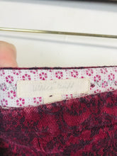 Load image into Gallery viewer, White Stuff Women's Cotton Floral Casual Trousers | UK16 | Red