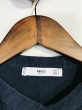 Load image into Gallery viewer, Mango Women's Sheer Blouse | S UK8 | Blue