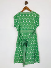 Load image into Gallery viewer, Purple Women's Polka Dot A-Line Dress | M UK12 | Green