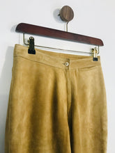 Load image into Gallery viewer, Jaeger Women's Suede Casual Trousers | UK8 | Beige