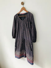 Load image into Gallery viewer, White Stuff Women's Long Sleeve Shirt A-Line Dress | UK10 | Grey