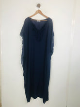 Load image into Gallery viewer, John Lewis Women's Kaftan Maxi Dress | M UK10-12 | Blue