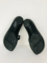 Load image into Gallery viewer, Robert Clergerie Women’s Star Strap Sandals Sliders | UK5 | Black