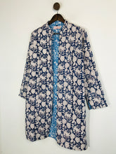 Load image into Gallery viewer, Jeanne Bayol Women's Floral Reversible Robe Overcoat | S UK8 | Multicoloured