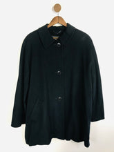 Load image into Gallery viewer, Aquascutum Women's Wool Angora Overcoat Coat | L UK14 | Blue