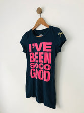 Load image into Gallery viewer, Juicy Couture Women’s Graphic T-Shirt | S | Navy Pink