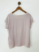Load image into Gallery viewer, Repeat Women's Silk Boxy Blouse  | 38 | Pink