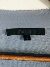 Load image into Gallery viewer, Coast Women's Cashmere Silk Cardigan | UK10 | Blue