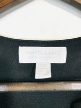 Load image into Gallery viewer, The White Company White Label Women's Long Sleeve Shift Dress | UK12 | Black