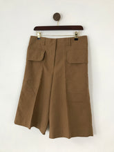 Load image into Gallery viewer, Arket Women’s High Waisted Wide Leg Shorts | UK12 EU38 | Brown