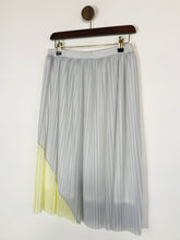 Load image into Gallery viewer, Great Plains Women's Pleated A-Line Skirt | UK8 | Grey