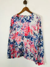 Load image into Gallery viewer, LK Bennett Women's Silk Floral Blouse | UK18 | Pink