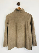 Load image into Gallery viewer, Massimo Dutti Women's Wool Roll Neck Jumper | XS UK6-8 | Beige