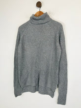 Load image into Gallery viewer, Jigsaw Women's Wool Roll Neck Jumper | S UK8 | Grey