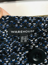 Load image into Gallery viewer, Warehouse Women's Check Gingham Smart Pencil Skirt | UK12 | Multicoloured