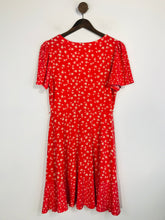 Load image into Gallery viewer, Oasis Women's Floral A-Line Dress | M UK10-12 | Pink