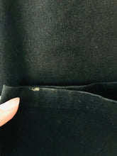 Load image into Gallery viewer, Yacco Maricard Women’s Oversized Long Sleeve Collared Polo Shirt | XL UK16-18 | Black