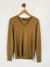 Load image into Gallery viewer, Uniqlo Women's Wool V-Neck Jumper | L UK14 | Brown